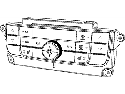 Mopar 55111833AL Air Conditioner And Heater Control