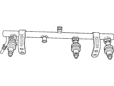 2000 Dodge Stratus Fuel Rail - 4669806AC