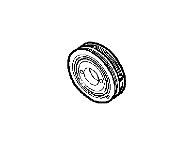 Chrysler Sebring Crankshaft Pulley - MD197613