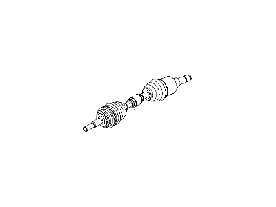 Mopar 4668937AB Axle Half Shaft