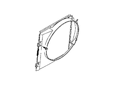 Mopar 52029185AC SHROUD-Fan