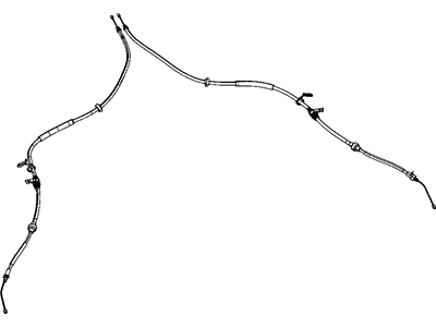 Dodge Avenger Parking Brake Cable - 5085747AF