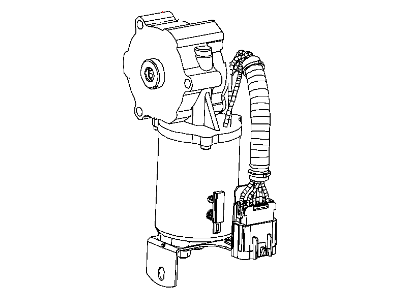 Mopar 68161349AA ACTUATOR-Transfer Case