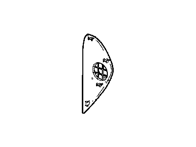 Mopar 4678680 Clip-Instrument Panel