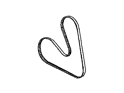 Mopar 4891519AE Belt-SERPENTINE