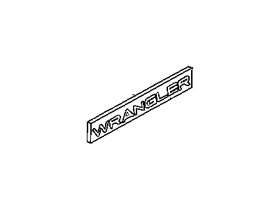 Mopar 5FC83TA2 Decal-BODYSIDE