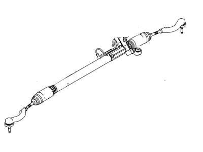 2001 Chrysler Sebring Rack And Pinion - R0400252