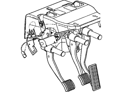 Mopar 5140906AA Cover-Pedal