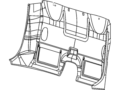 Mopar 1BS61XDVAA Panel-Quarter