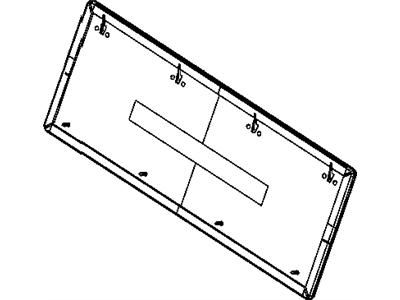 Mopar UJ581J3AA Panel-Seat Back