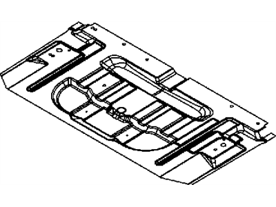 Ram C/V Floor Pan - 5109033AE