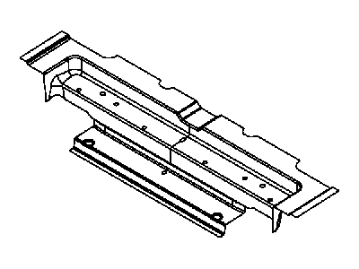 Mopar 5109065AC CROSSMEMBER-Floor Pan