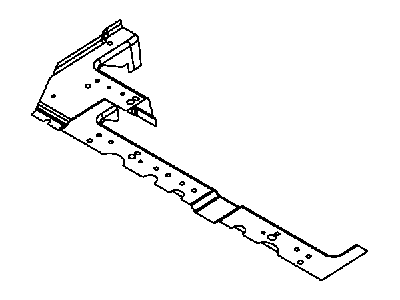 Mopar 5109103AB REINFMNT-Rear Floor