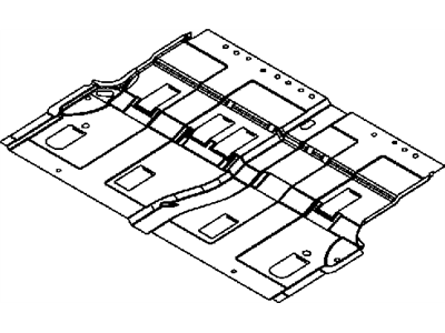 Chrysler Town & Country Floor Pan - 5109038AD