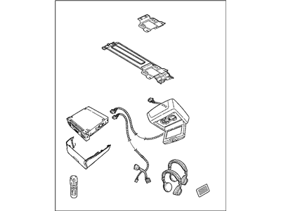 Mopar 82210259AB Media Sys-Monitor With Dvd