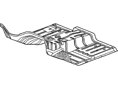 Mopar 68036568AE Pan-Front Floor