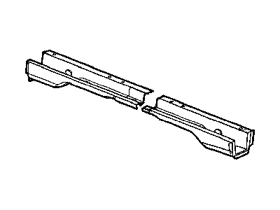 2003 Dodge Ram 3500 Rear Crossmember - 55276028AB