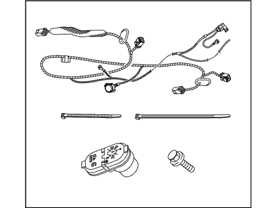 Mopar 82209773 Wiring Kit-Trailer Tow