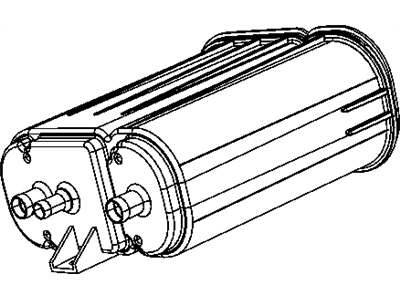 Chrysler Voyager Vapor Canister - 4891624AA