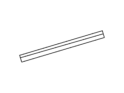 Mopar 55372110AA Molding-Front Door