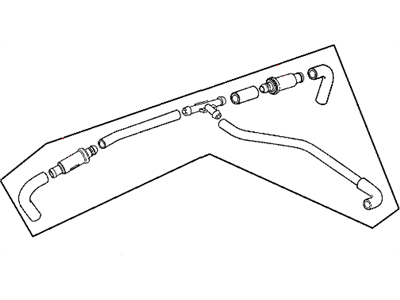 Mopar 53032850AD Hose-CRANKCASE Vent