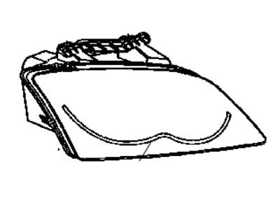 Mopar 4857728AA Headlamp