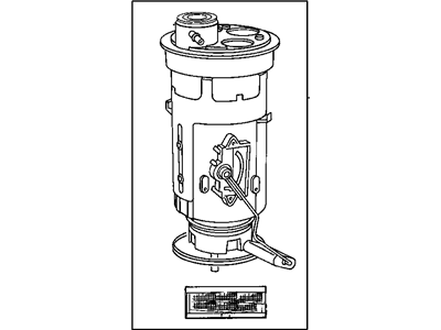 Mopar 5003465AE Fuel Gas Pump Assembly