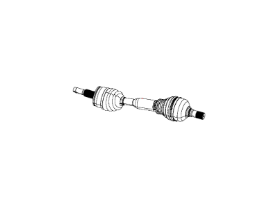 Mopar 52123739AC Axle Half Shaft