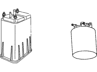 Mopar 4891255AA CANISTER-Vapor