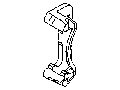 2004 Chrysler Sebring Brake Caliper Bracket - MR475861