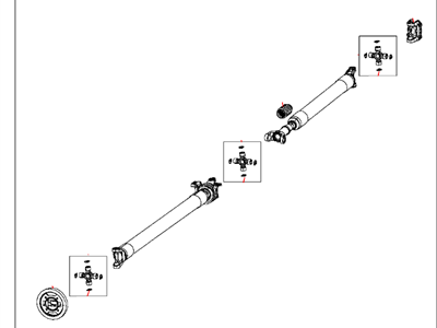 2013 Ram 3500 Drive Shaft - 5146478AB