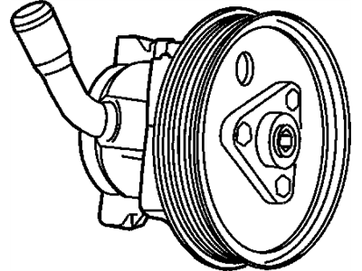 Jeep Liberty Power Steering Pump - RX129329AB