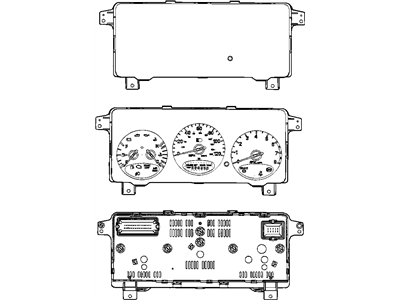 Mopar 5172357AB Cluster-Instrument Panel