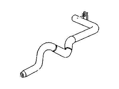 2002 Dodge Ram 2500 Tail Pipe - 52103095AB