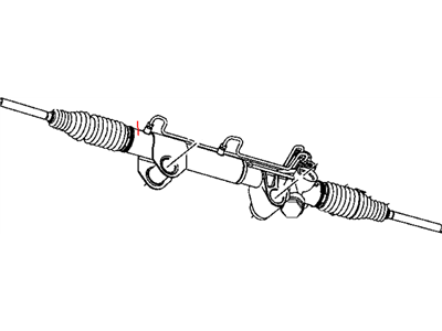 2003 Dodge Ram 1500 Rack And Pinion - 52110333AE