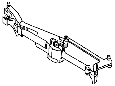 2001 Chrysler Voyager Wiper Motor - 5018657AA