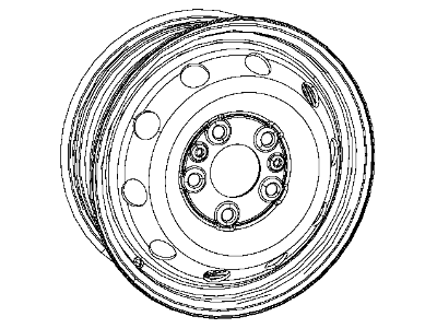 Ram ProMaster 2500 Spare Wheel - 68159665AC