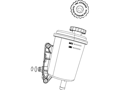 Mopar 68034335AA Reservoir-Power Steering Pump