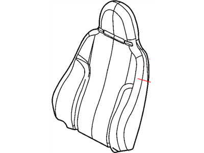 2003 Jeep Liberty Seat Cover - YG371DVAA