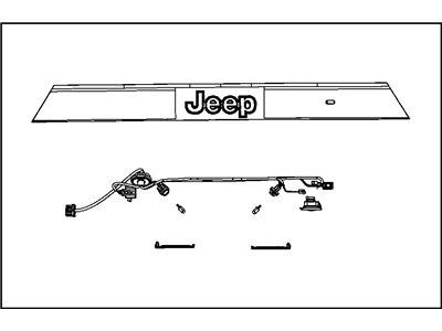 2012 Jeep Grand Cherokee Tailgate Handle - 1ZV26AXRAA