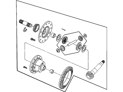 Chrysler 300M Differential - 4539661