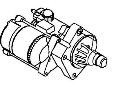 Mopar 4609345AF Starter Motor Compatible