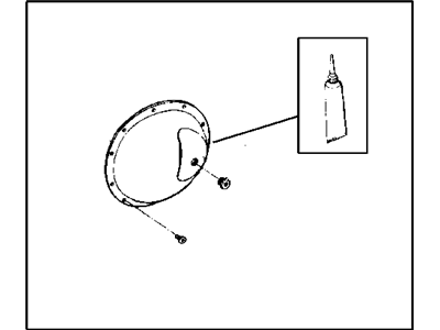 Mopar 5012842AA Cover-Differential