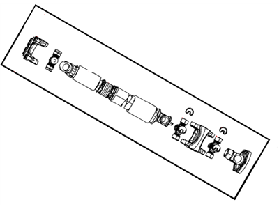 2010 Dodge Ram 3500 Drive Shaft - 52123328AA