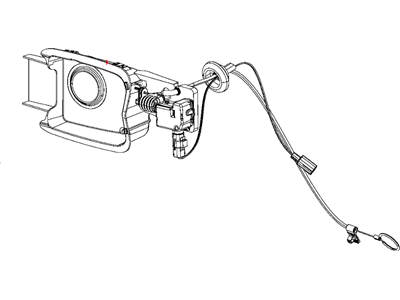 Mopar 68040389AC Door-Fuel Fill