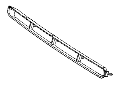1SR87KX7AB Mopar Radiator Illustration 1 of 1