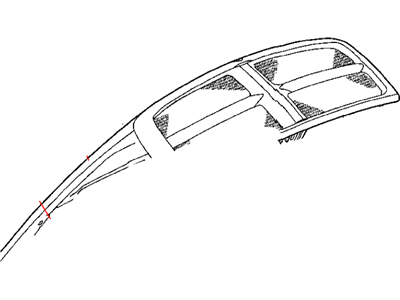 Mopar 5029419AB Hood Panel