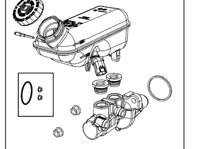 Mopar 4581491AC Brake Mastr Cylinder