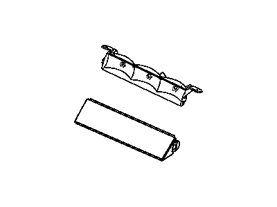 Mopar 5303609AA Lamp-Center High Mounted Stop