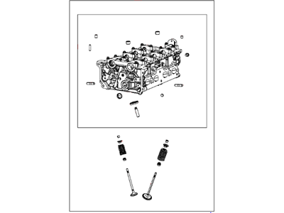 Jeep Patriot Cylinder Head - 68004168AI